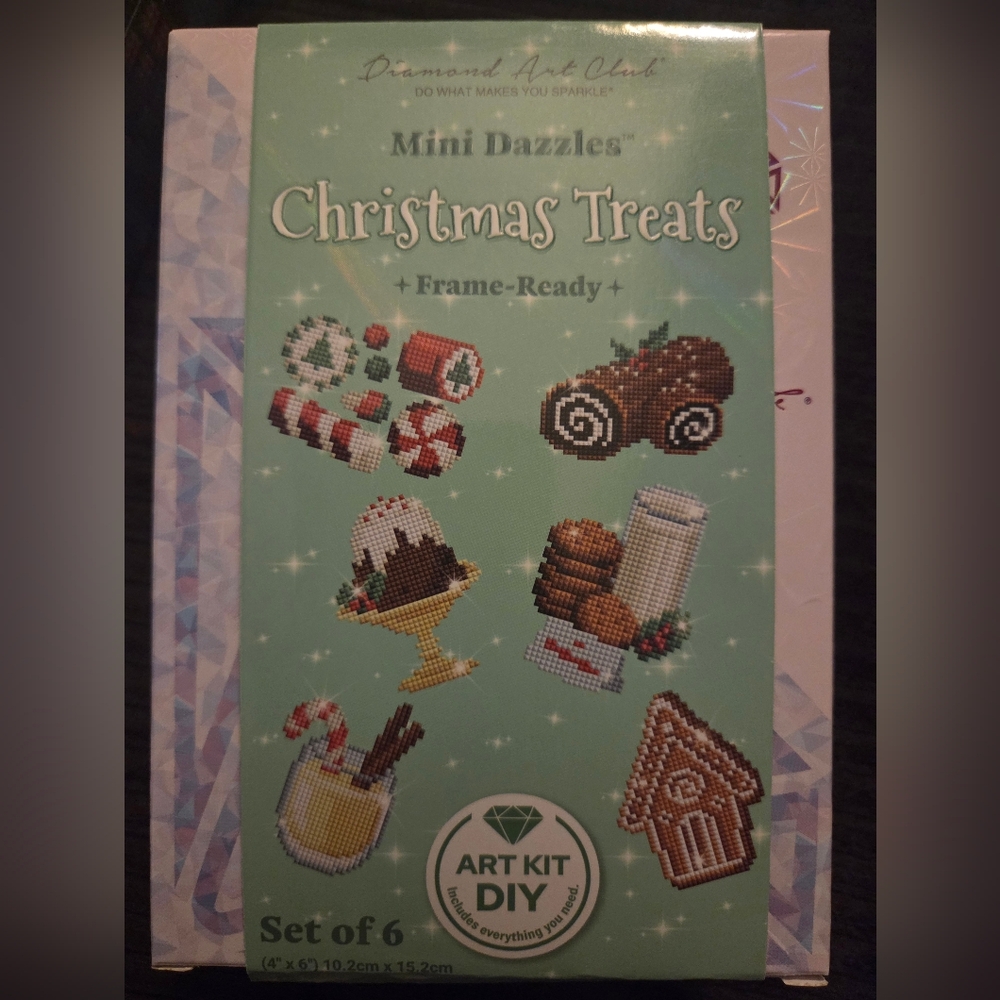 Mini Dazzles Christmas Treats Art Kit